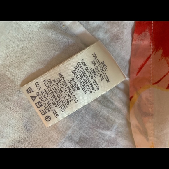 Tommy Bahama Adjustable Empire waist Tank/Sundress in Vibrant Floral, EUC - Picture 6 of 9